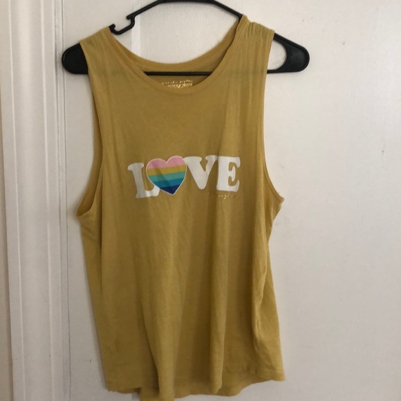 Yellow Pride 🏳️‍🌈 Corepower Tank Top - Picture 1 of 3
